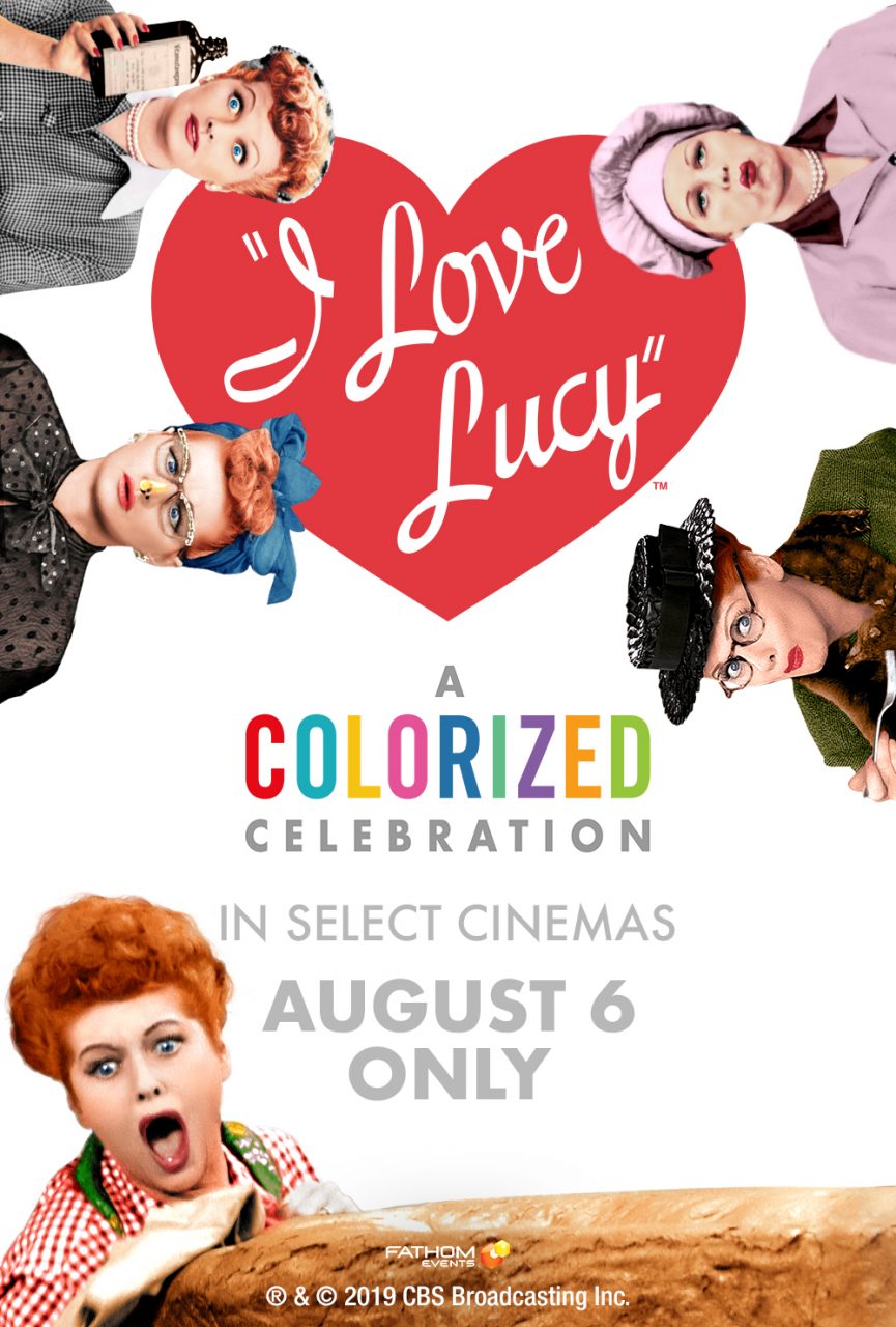 I Love Lucy poster (CBS/Paramount TV/Fathom Events)