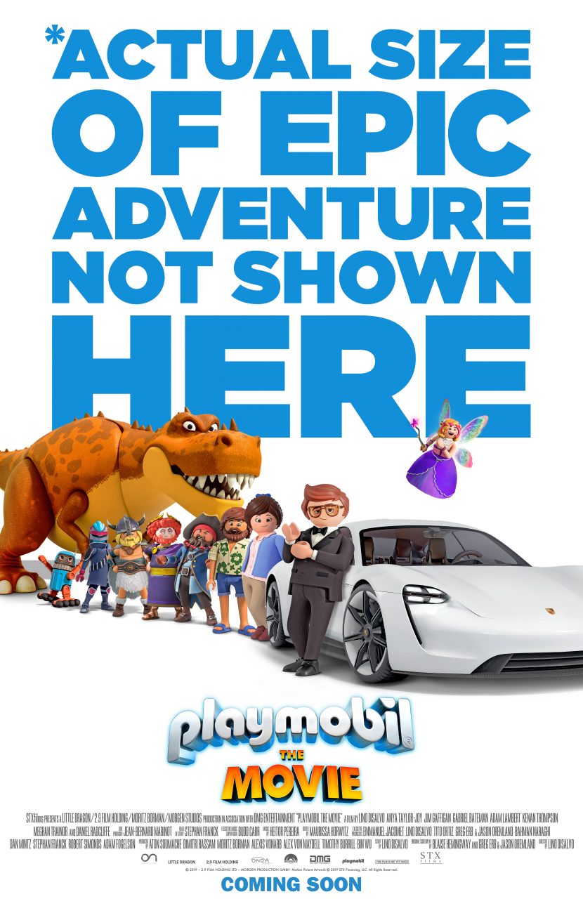 Playmobil: The Movie poster (STX Films)