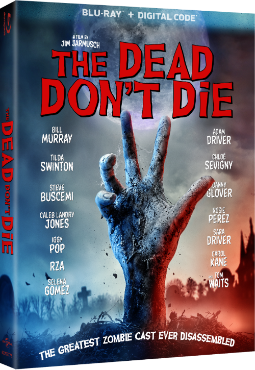 The Dead Don't Die Blu-Ray Combo Pack cover (Universal Pictures Home Entertainment)
