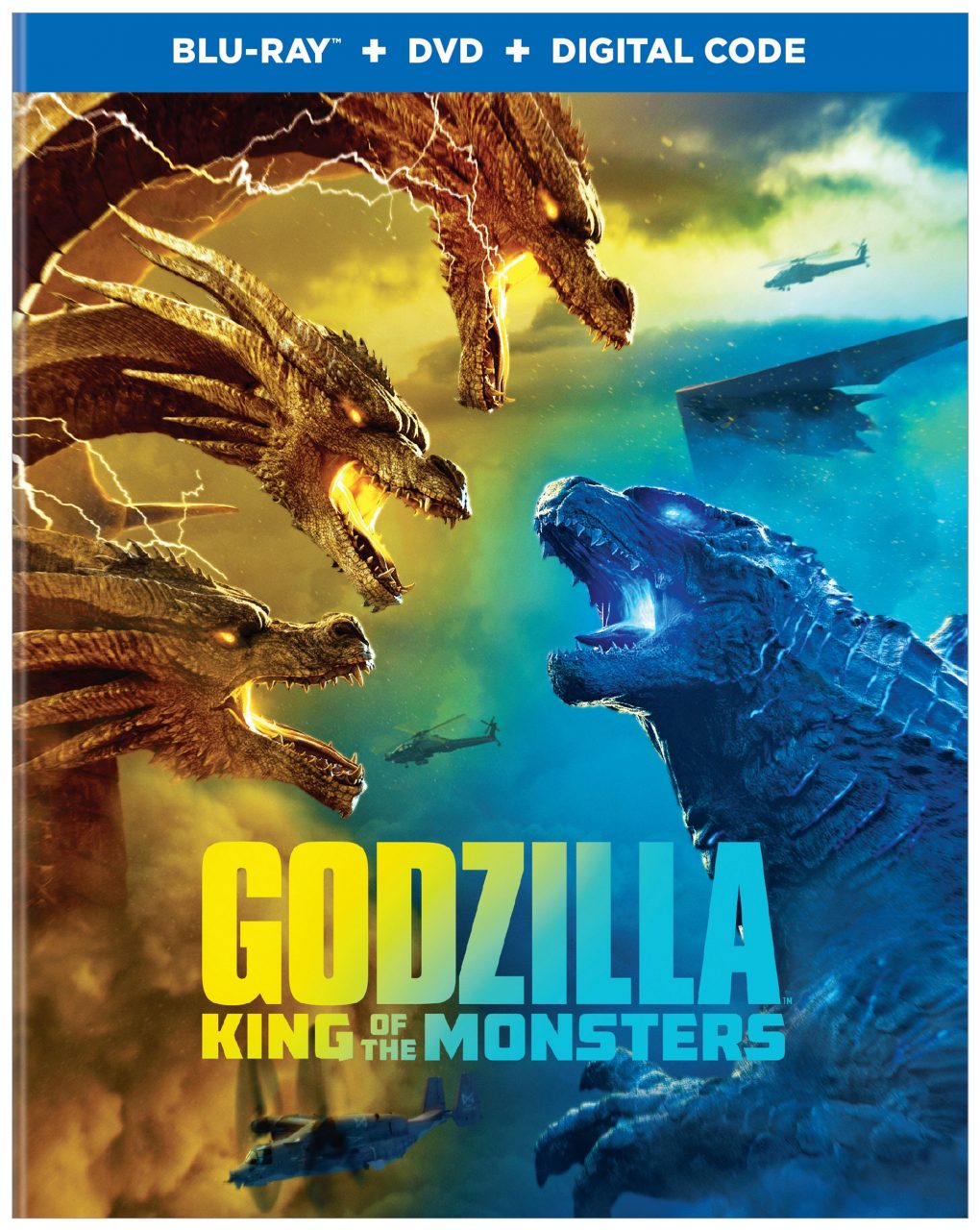 Godzilla: King Of The Monsters Blu-Ray Combo pack (Warner Bros. Home Entertainment)