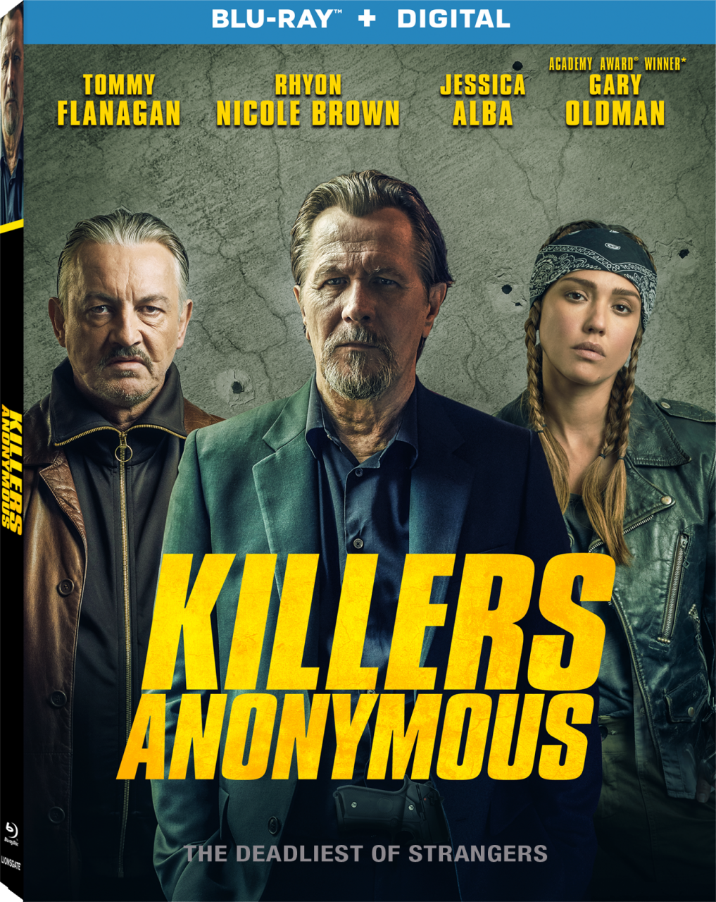 Killers Anonymous Blu-Ray Combo Pack cover (Lionsgate Home Entertainment)