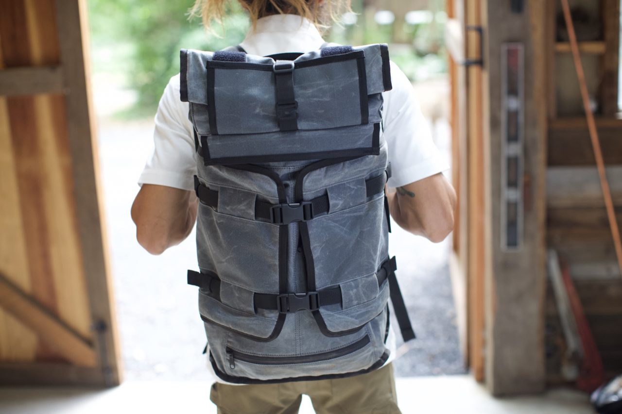 The Rhake Waxed Canvas Laptop Backpack Mission Workshop