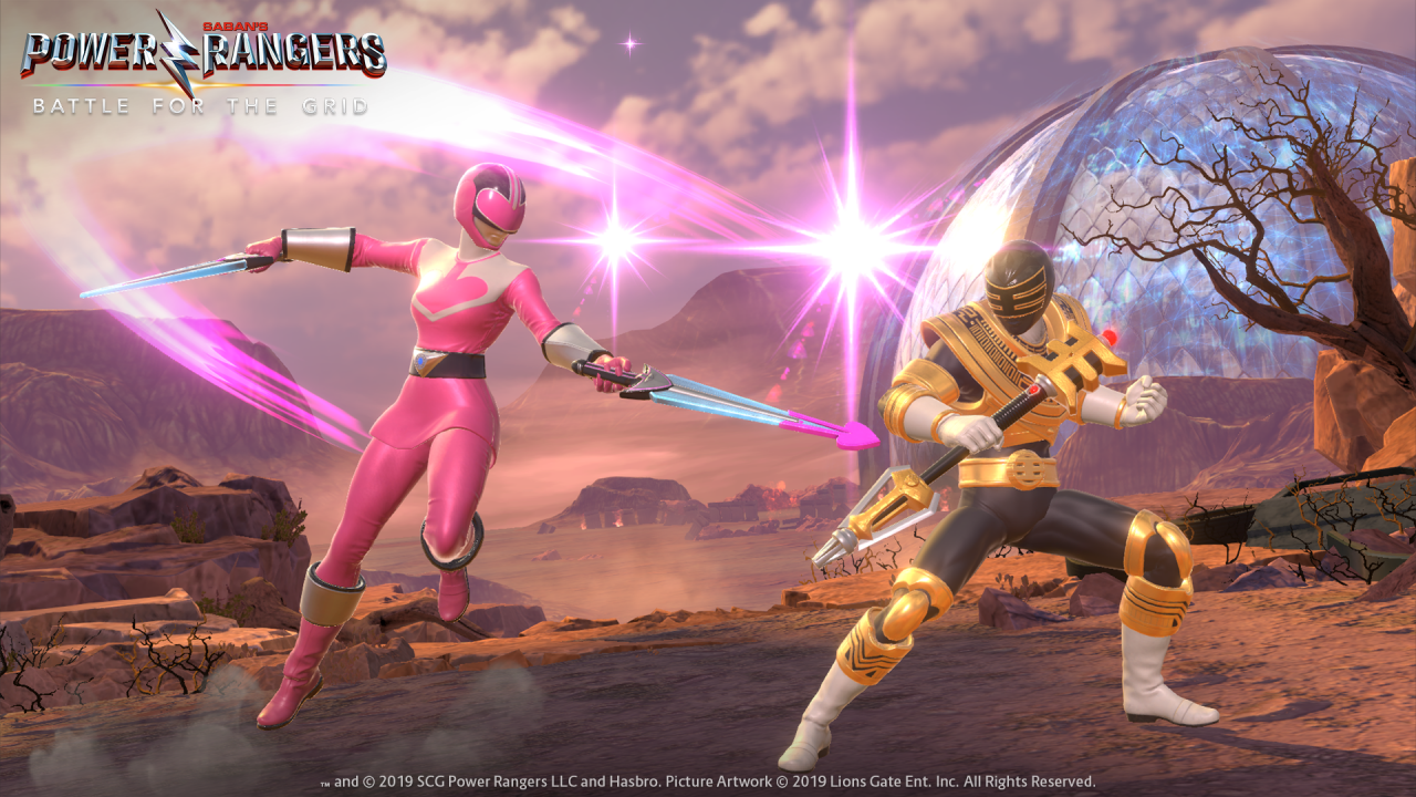 Power Rangers: Battle For The Grid DLC screencap (nWay Games)