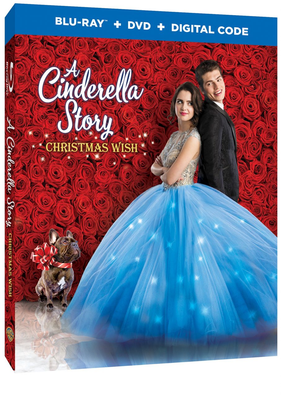 A Cinderella Story: Christmas Wish Blu-Ray Combo Pack cover (Warner Bros. Home Entertainment)