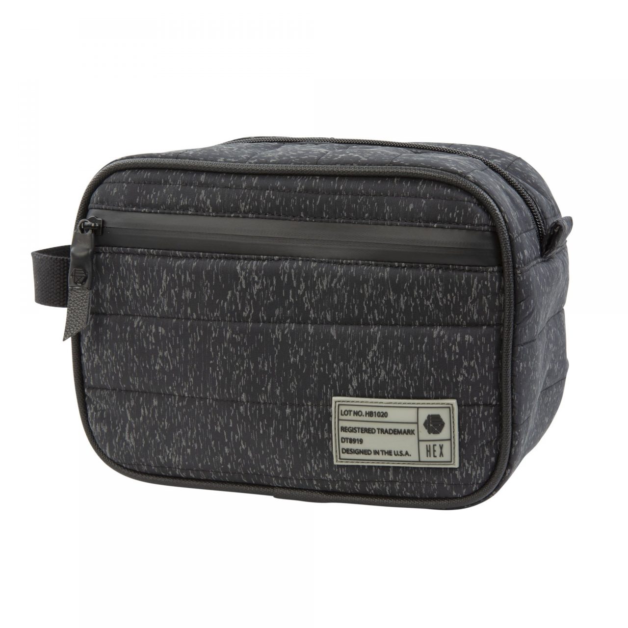 HEX® GALAXY BLACK REFLECTIVE DOPP KIT 