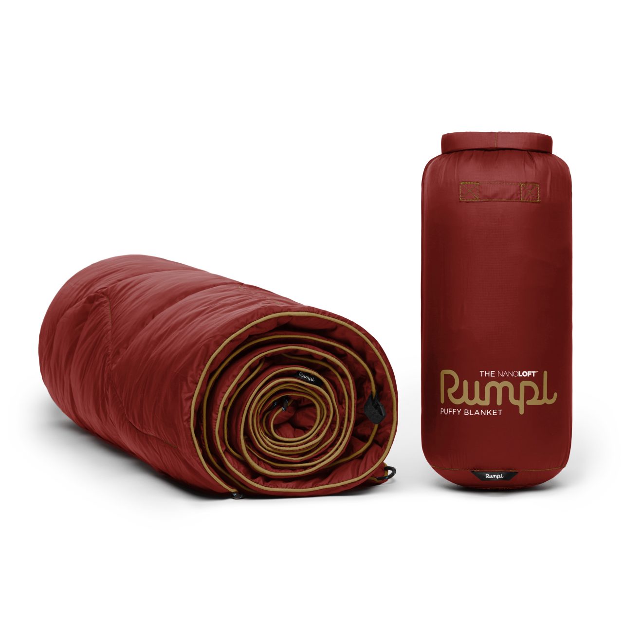 NanoLoft Puffy Blanket - Burgundy (Rumpl)