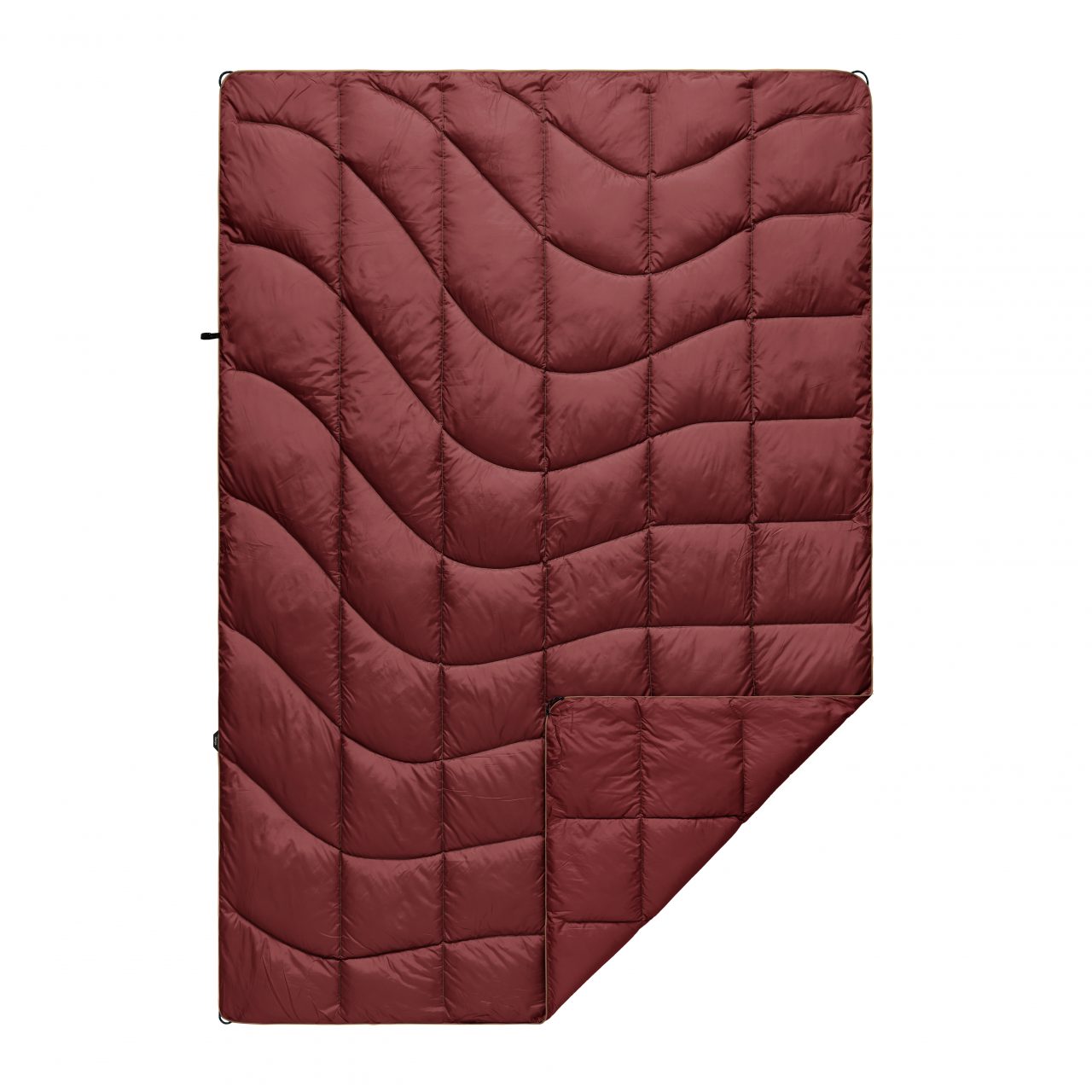 NanoLoft Puffy Blanket - Burgundy (Rumpl)