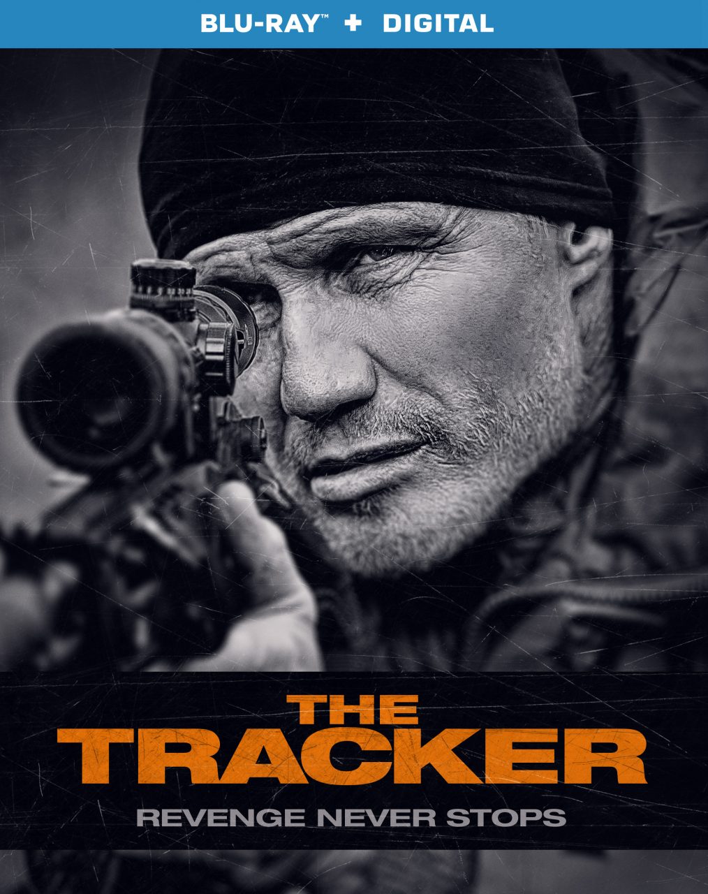 The Tracker Blu-Ray Combo Pack cover (Lionsgate Home Entertainment)