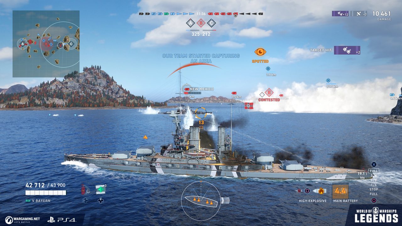 World of Warships: Legends screencap (Wargaming)