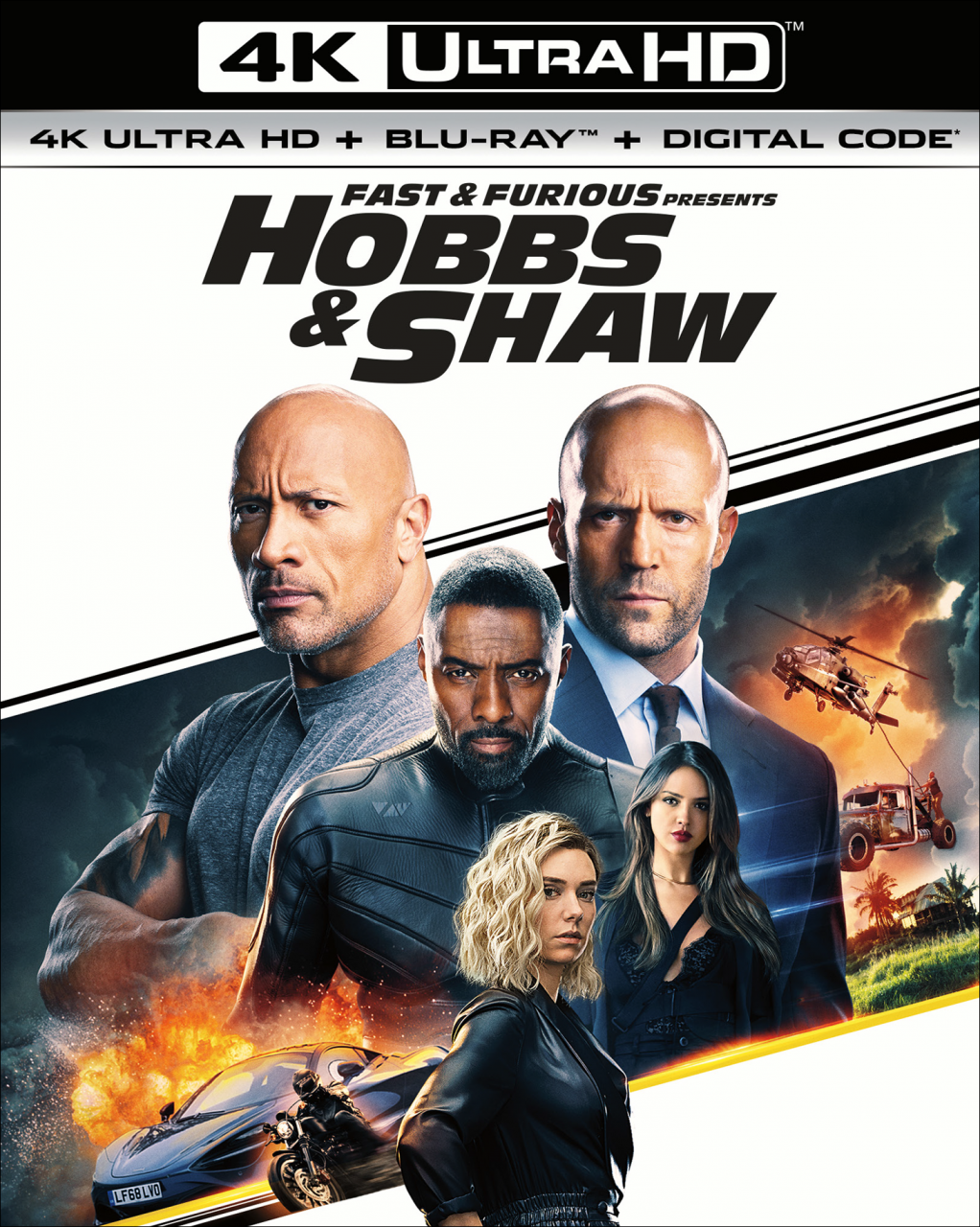 Fast & Furious presents Hobbs & Shaw 4K Ultra HD Combo Pack cover (Universal Pictures Home Entertainment)