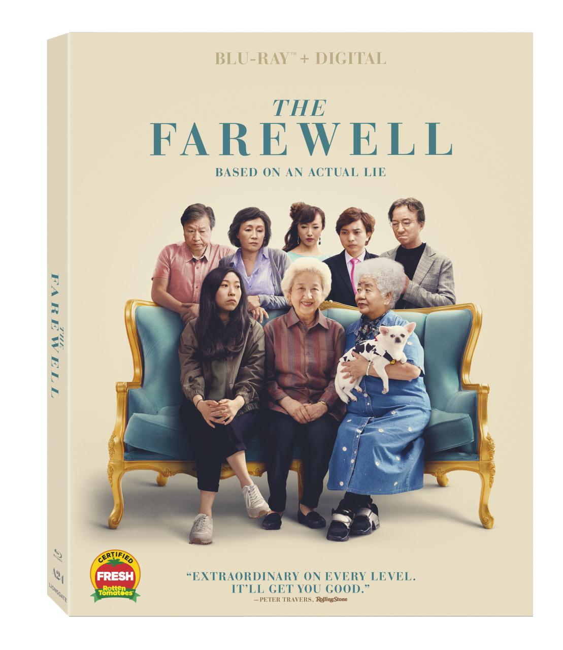 The Farewell Blu-ray Combo Pack cover (Lionsgate Home Entertainment)