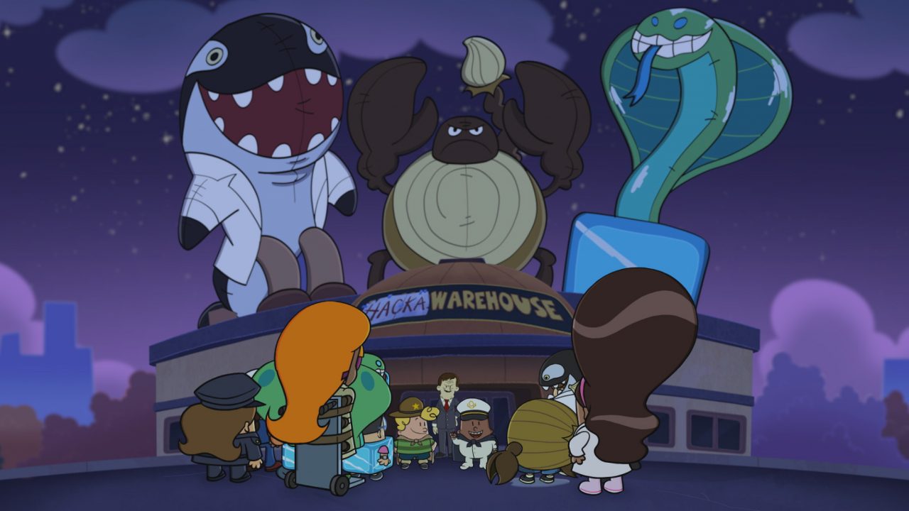 DreamWorks The Spooky Tales Of Captain Underpants: Hack-A-Ween still (Netflix/DreamWorks Animation)