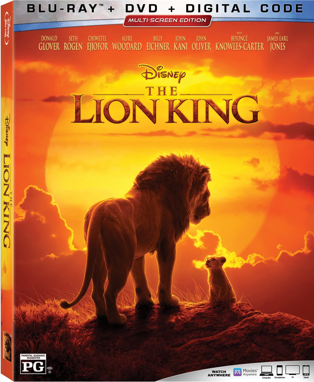 The Lion King Blu-Ray Combo Pack cover (Walt Disney Studios Home Entertainment)