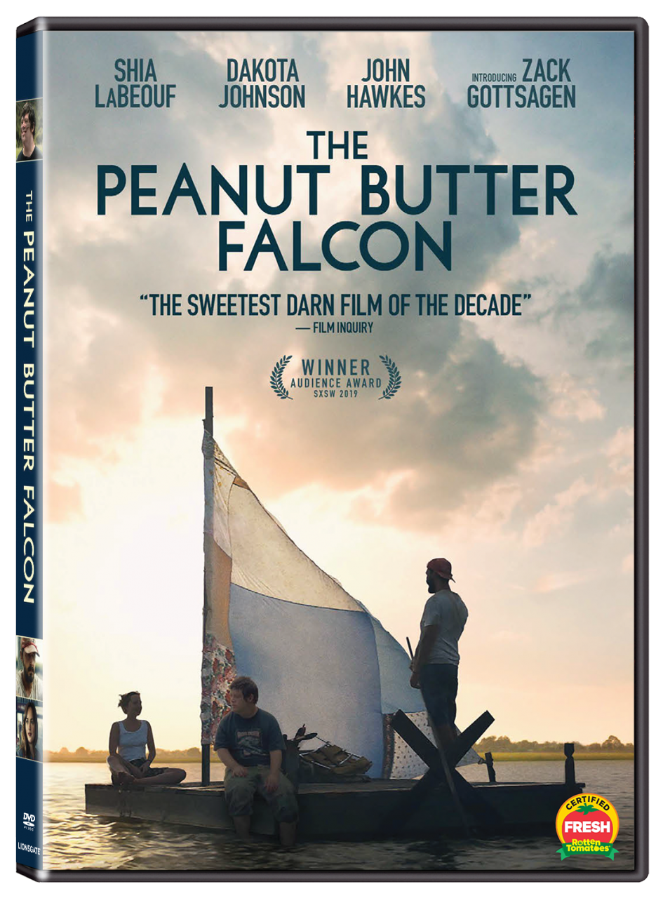 The Peanut Butter Falcon DVD cover (Lionsgate Home Entertainment)
