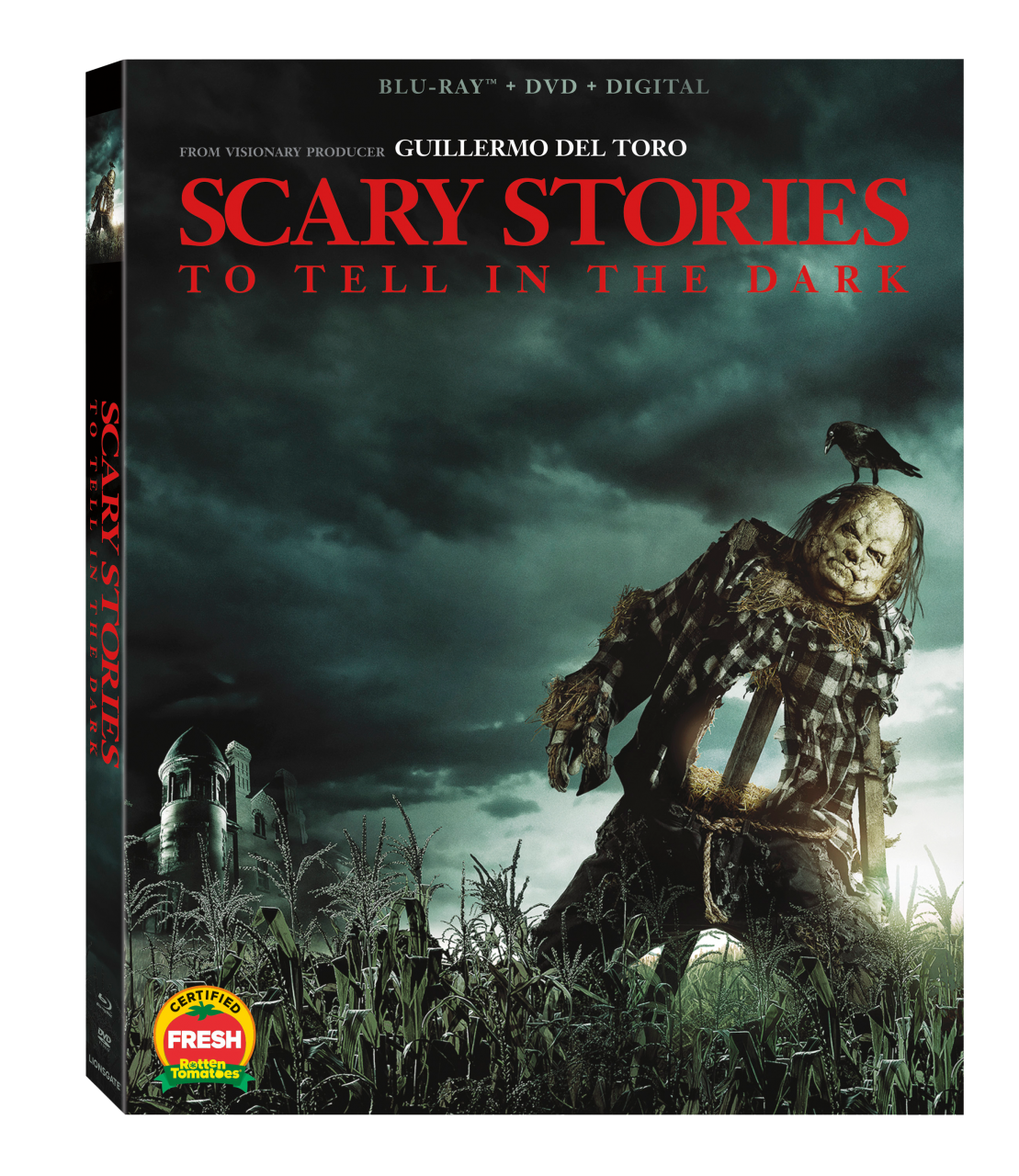 Scary Stories To Tell In The Dark Blu-Ray Combo Pack cover (Lionsgate Home Entertainment)