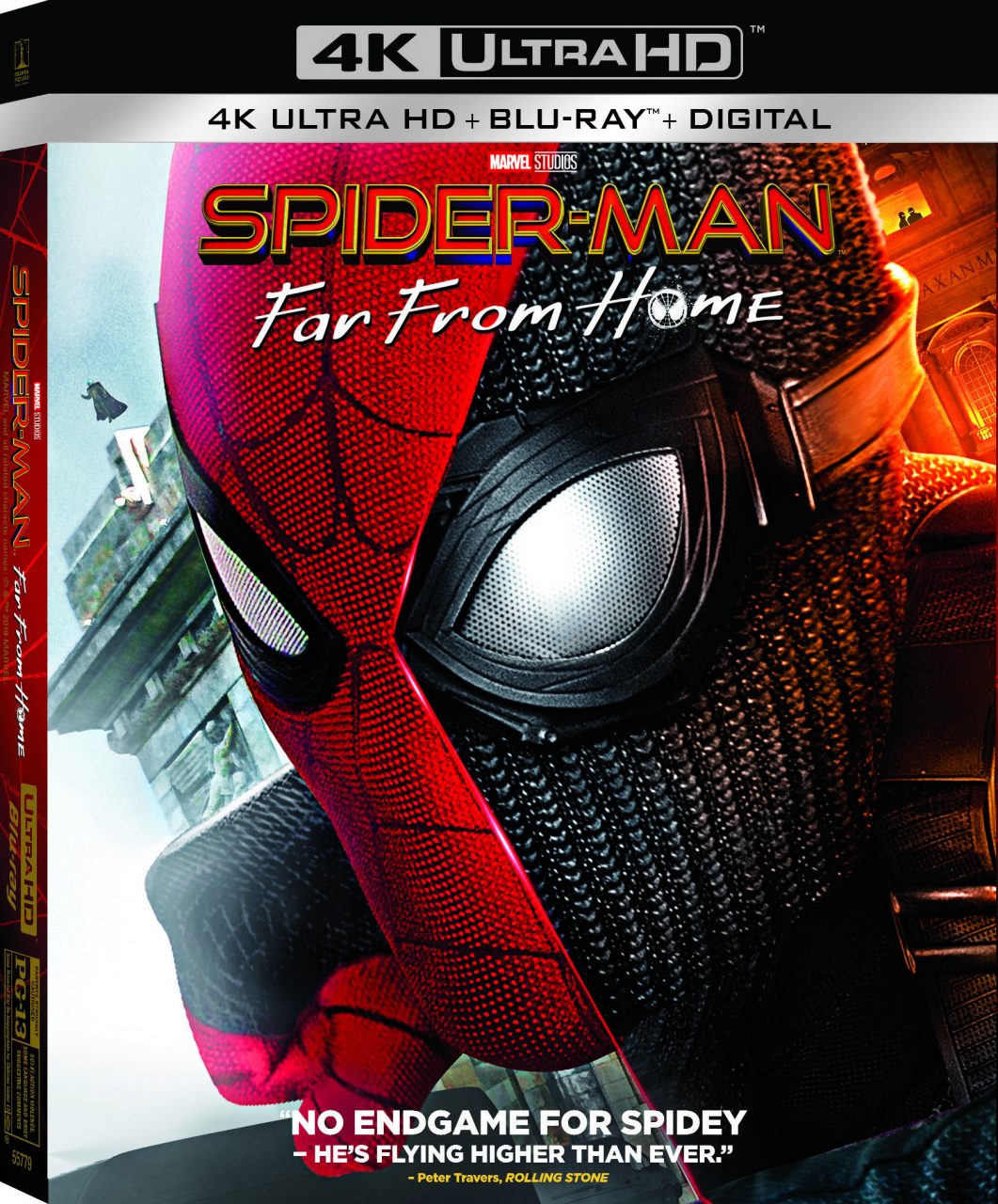 Spider-Man: Far From Home 4K Ultra HD cover (Sony Pictures Home Entertainment)