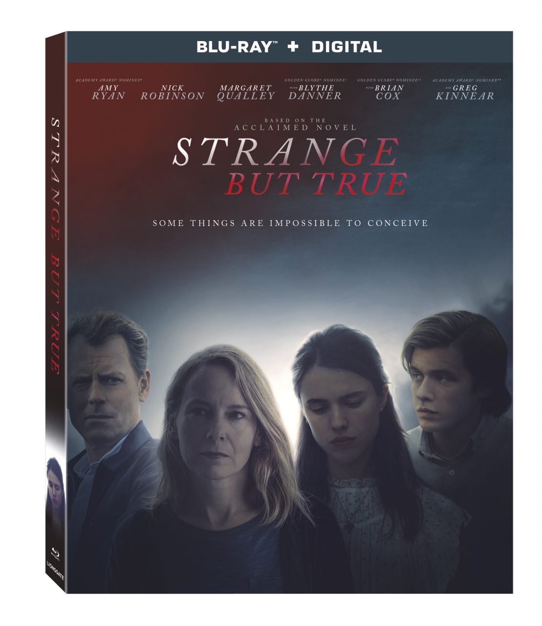 Strange But True Blu-Ray Combo Pack cover (Lionsgate Home Entertainment)