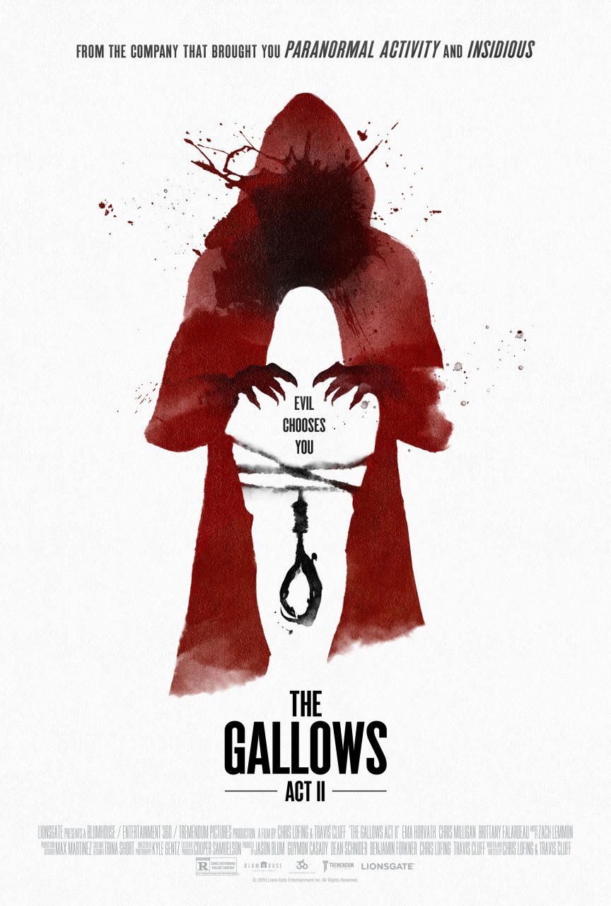 Th Gallows Act 2 poster (Lionsgate)