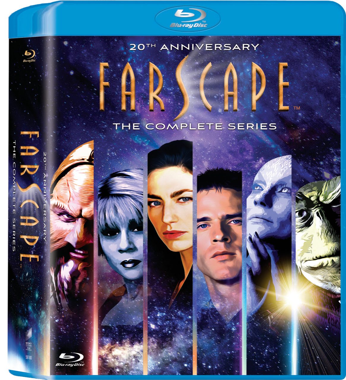 Farscape The Complete Series Blu-Ray cover (Sony Pictures Home Entertainment)