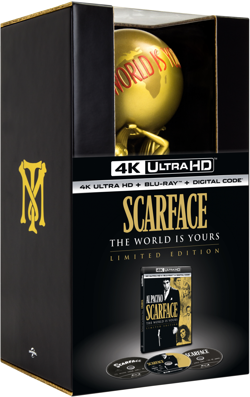 Scarface 4K Ultra HD The World Is Yours Gift Set (Universal Pictures Home Entertainment)
