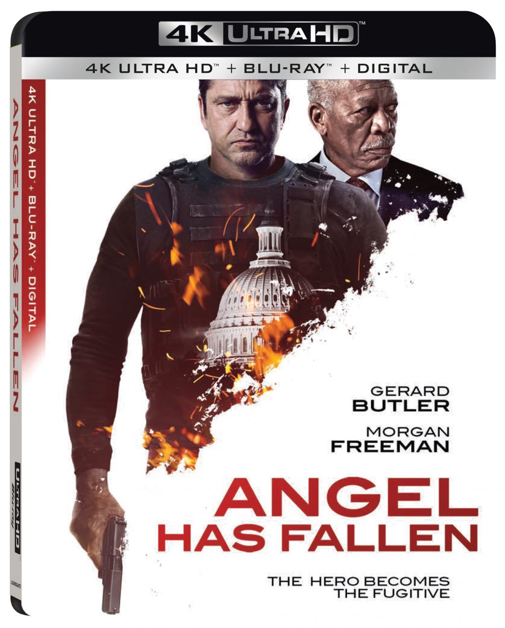 Angel Has Fallen 4K Ultra HD Combo Pack cover (Lionsgate Home Entertainment)