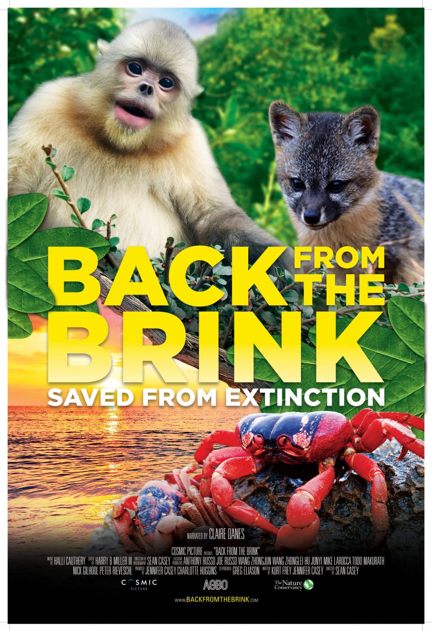 Back From The Brink: Saved From Extinction poster (Cosmic Pictures)