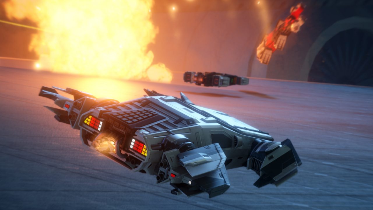 GRIP: Combat Racing DELOREAN 2650 DLC screencap (Wired Productions)
