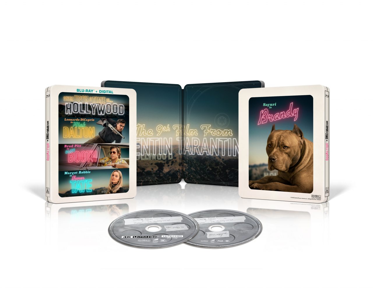 Once Upon A Time In Hollywood Best Buy Blu-Ray Combo Pack (Sony Pictures)
