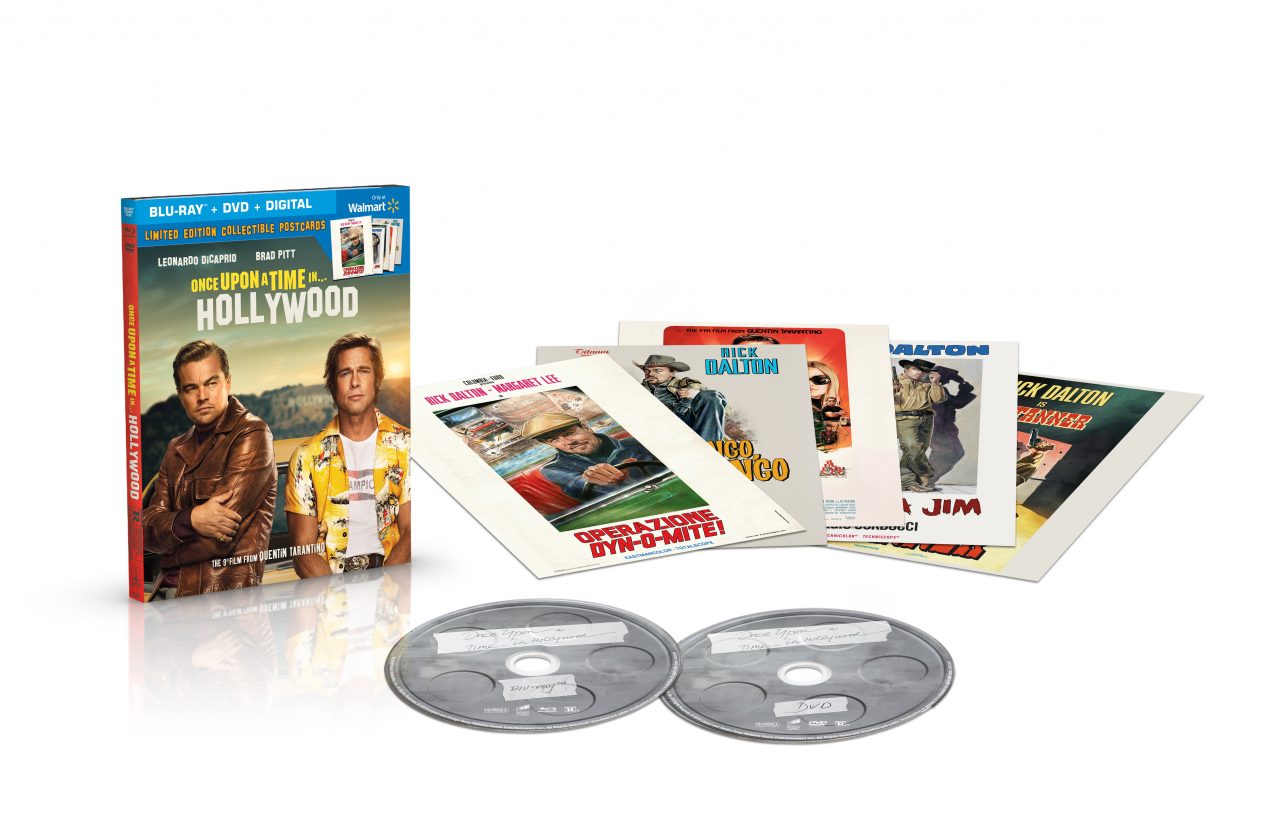 Once Upon A Time In Hollywood Walmart Blu-Ray Combo Pack (Sony Pictures)