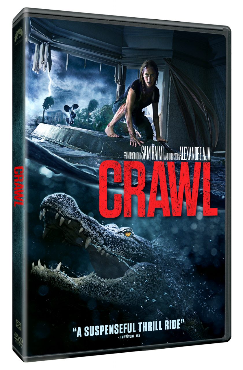 Crawl DVD cover (Paramount Home Entertainment)