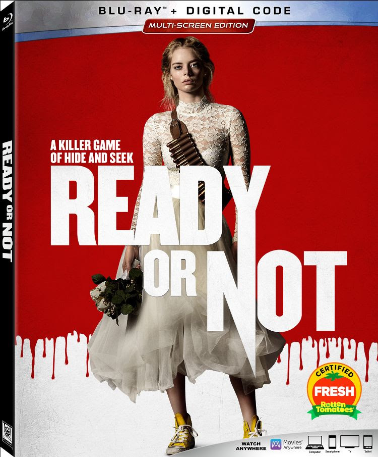 Ready Or Not Blu-Ray Combo Pack cover (20th Century Fox Home Entertainment)