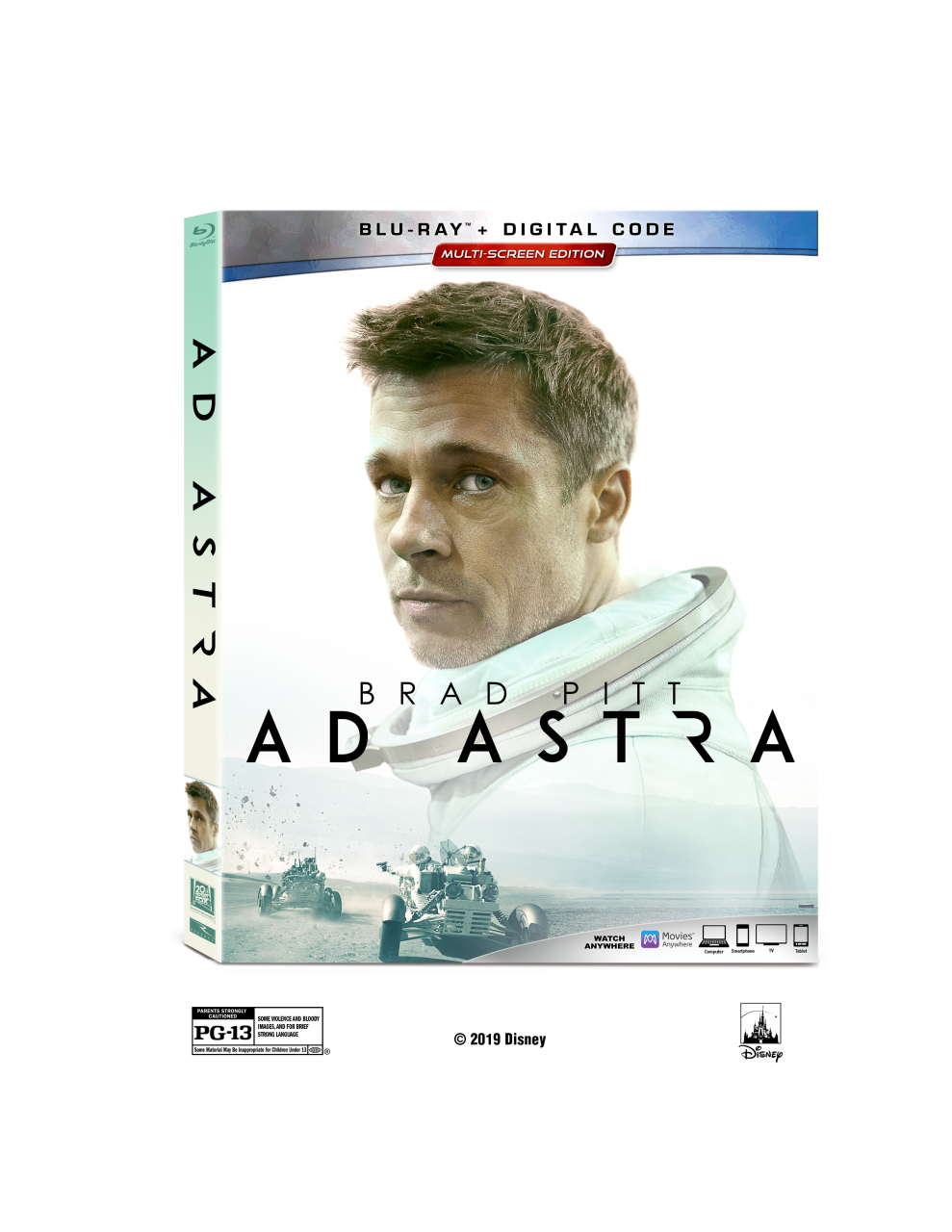 Ad Astra Blu-Ray Combo Pack cover (20th Century Fox Home Entertainment)