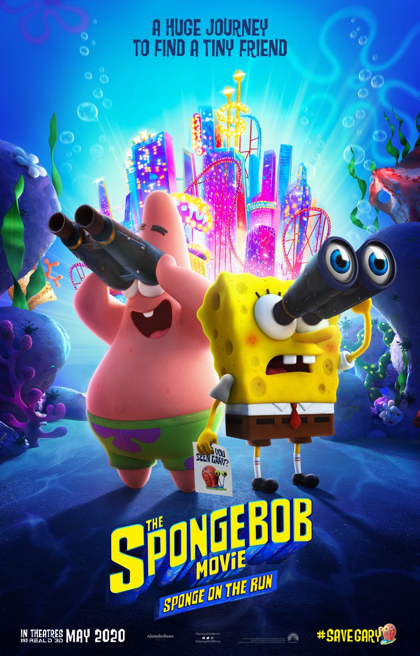 The SpongeBob Movie: Sponge On The Run poster (Paramount Pictures)