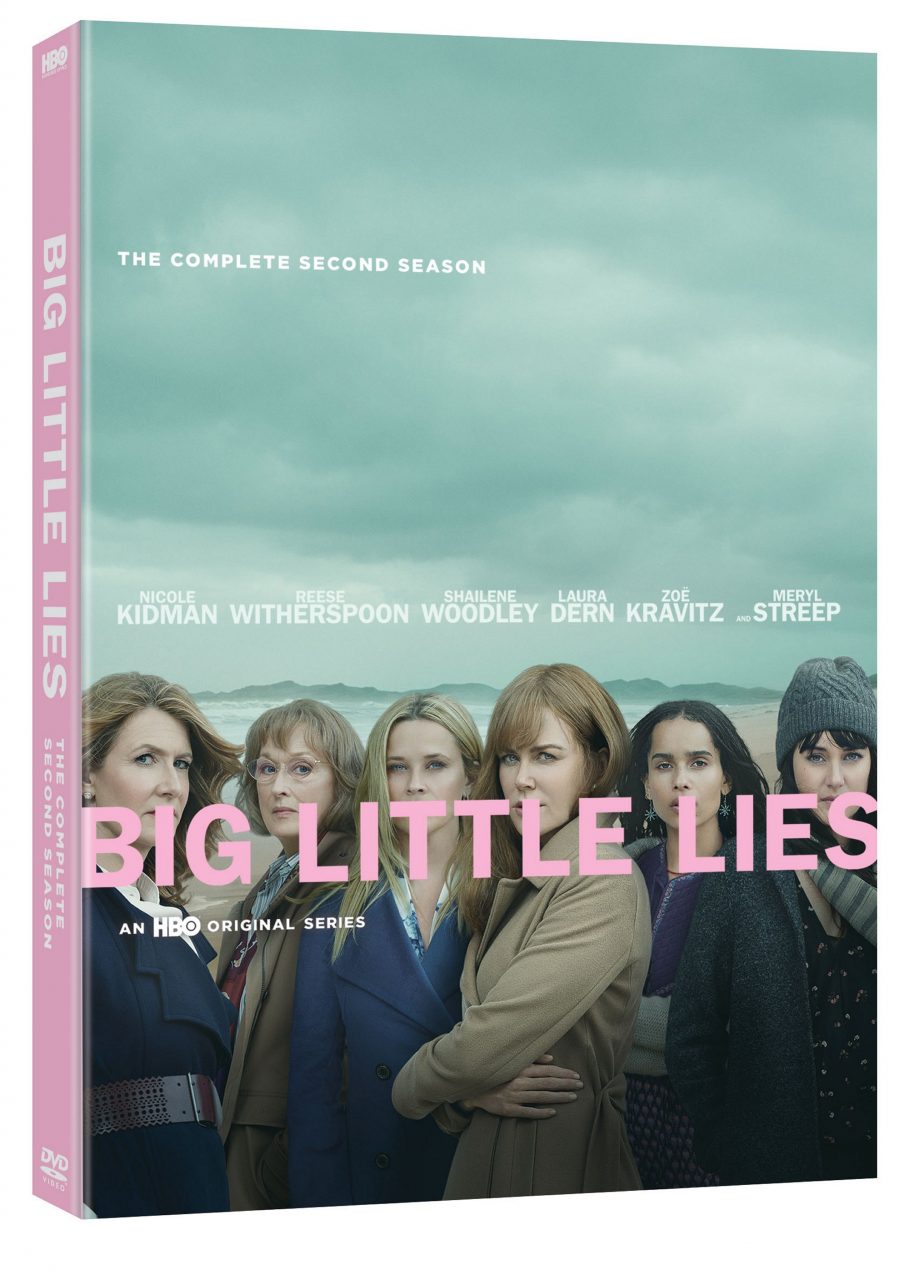 Big Little Lies: The Complete Second Season DVD cover (Warner Bros. Home Entertainment)