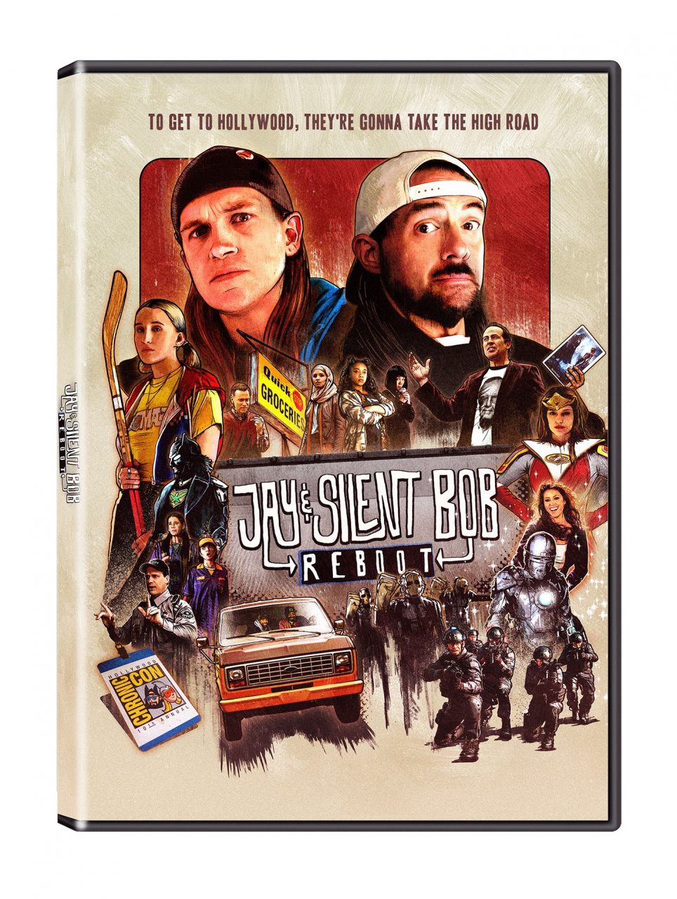 Jay & Silent Bob Reboot DVD cover (Lionsgate Home Entertainment)