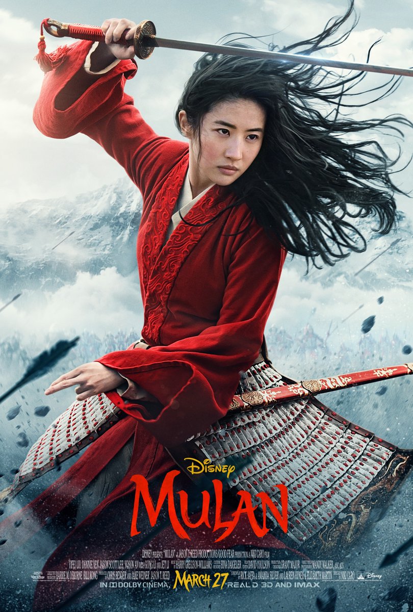 Mulan poster (Walt Disney Pictures)