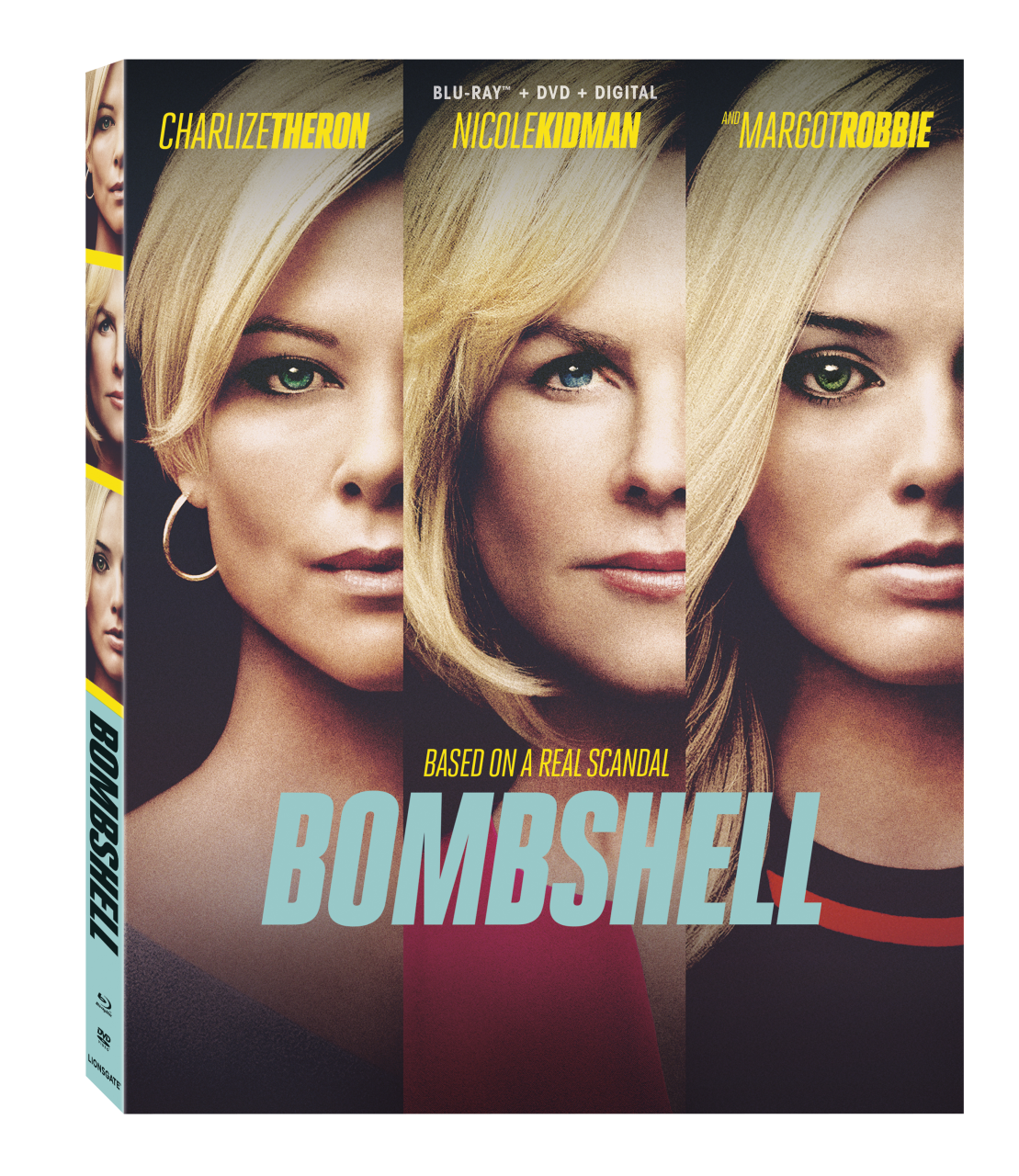 Bombshell Blu-Ray Combo Pack cover (Lionsgate Home Entertainment)