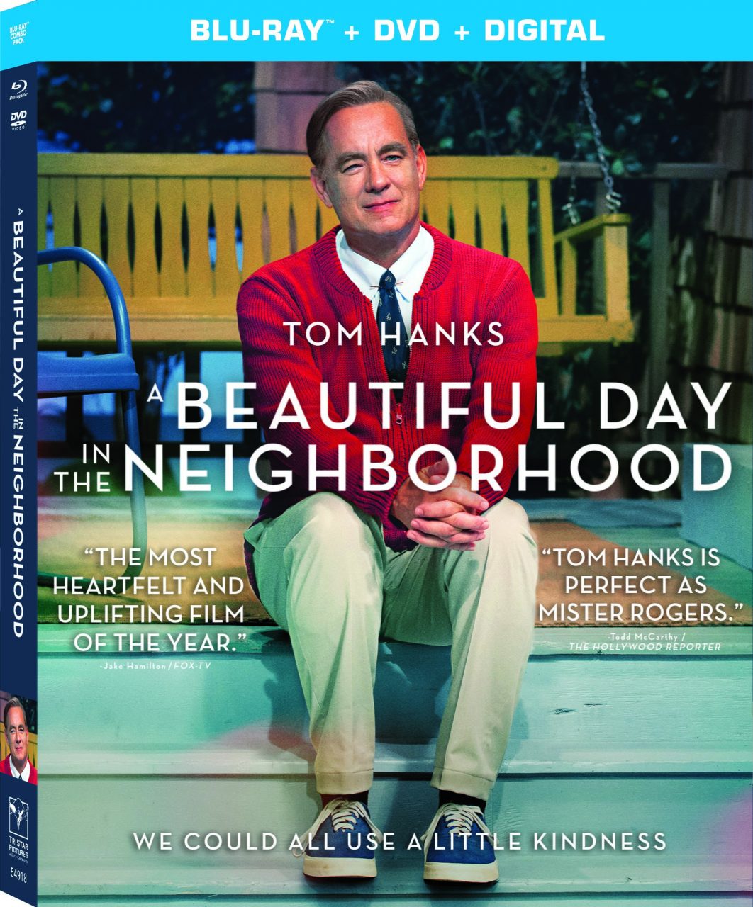 A Beautiful Day In The Neighborhood Blu-Ray Combo Pack cover (Sony Pictures Home Entertainment)