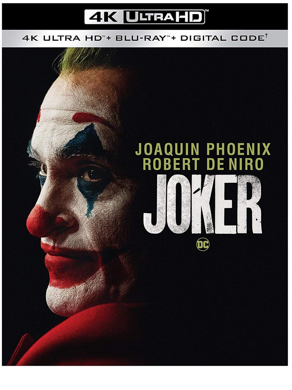Joker 4K Ultra HD Combo Pack cover (Warner Bros. Home Entertainment)