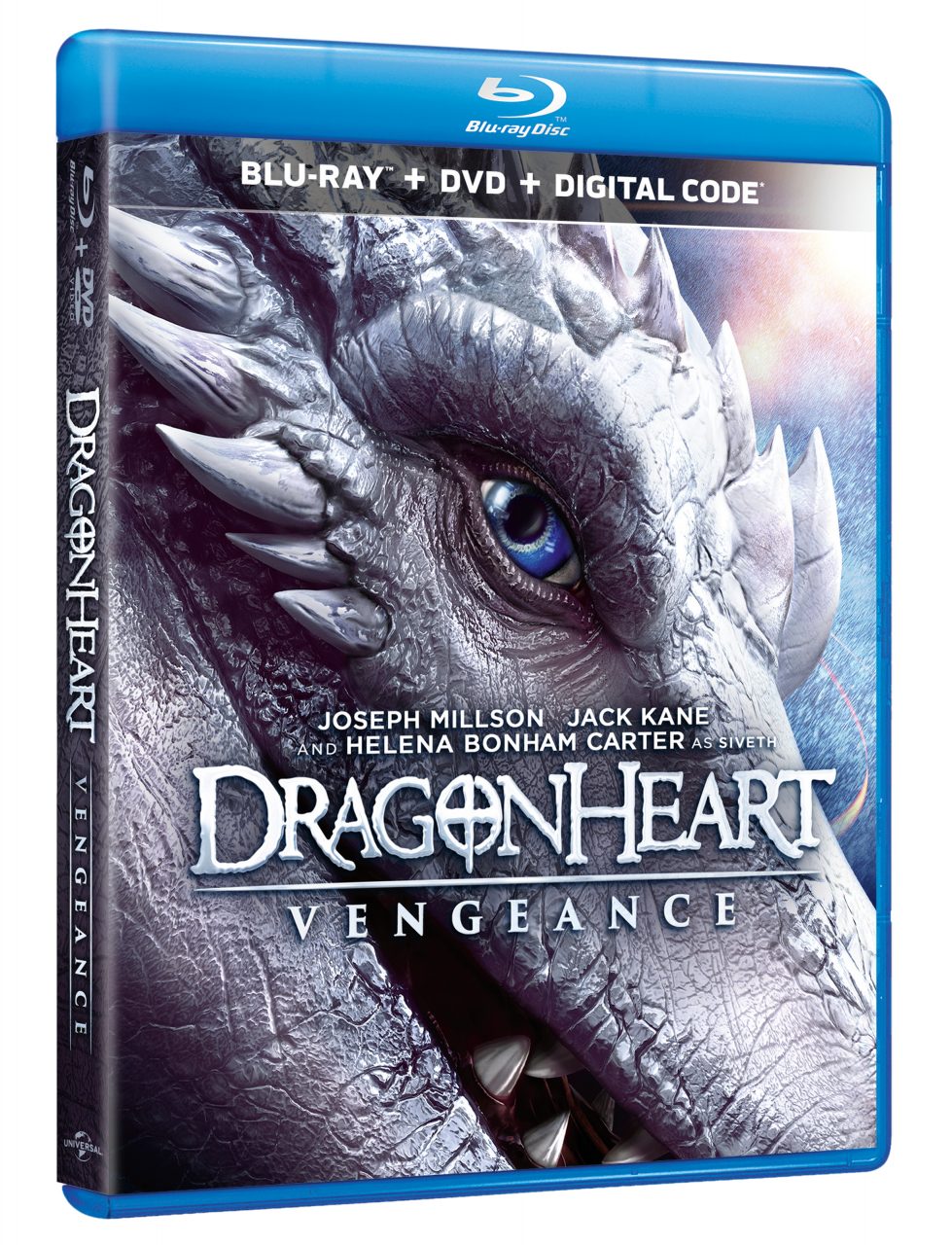 Dragonheart: Vengeance Blu-Ray Combo Pack cover (Universal Pictures Home Entertainment)