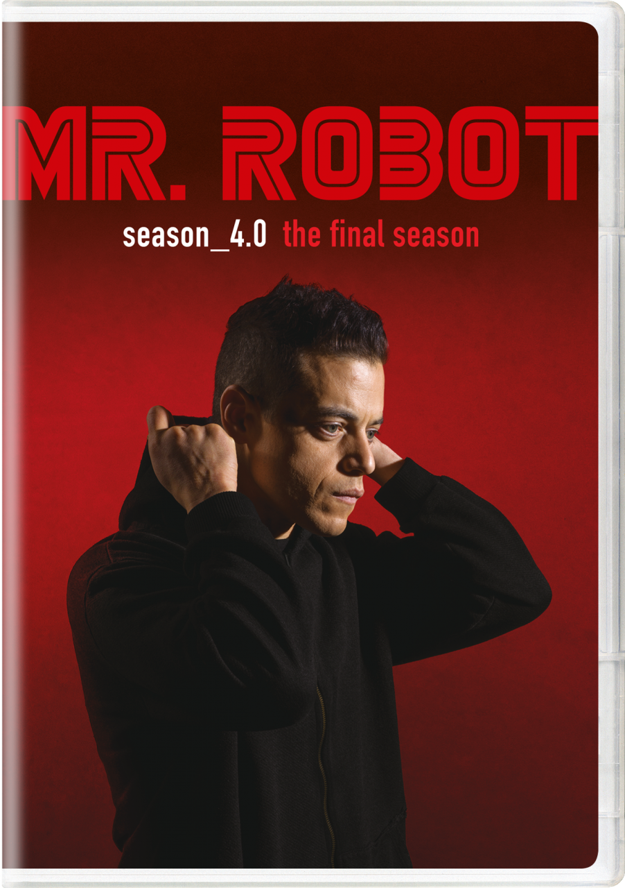 Mr. Robot Season 4.0 The Final Season DVD cover (Universal Pictures Home Entertainment)