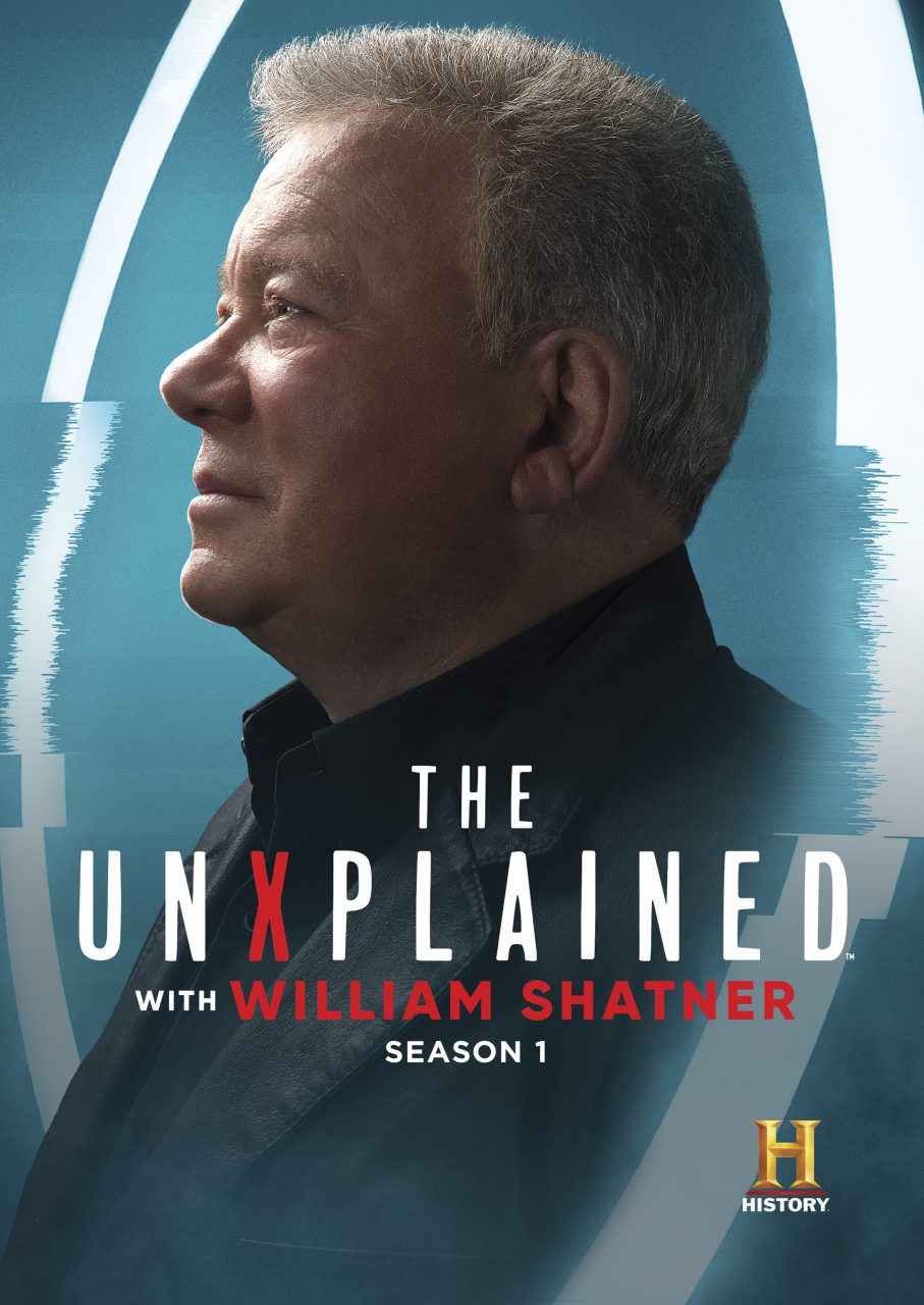 The Unxplained with William Shatner DVD cover (Lionsgate Home Entertainment)