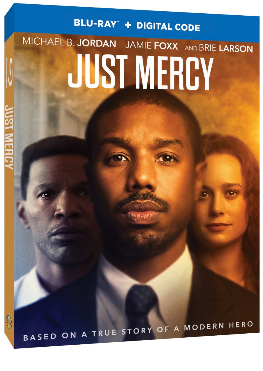 Just Mercy Blu-Ray Combo Pack cover (Warner Bros. Home Entertainment)