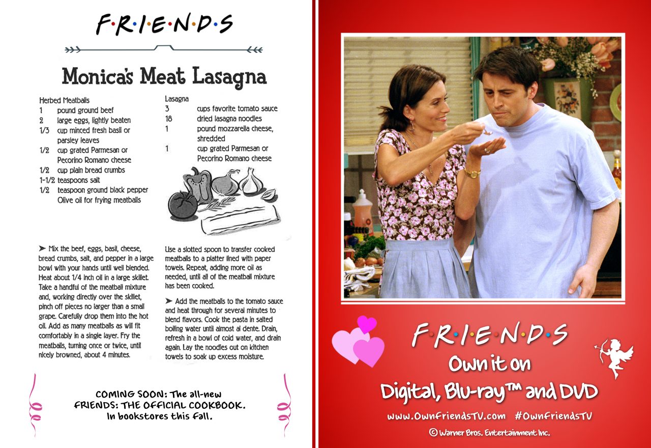 Monica's Meat Lasagna Page 1