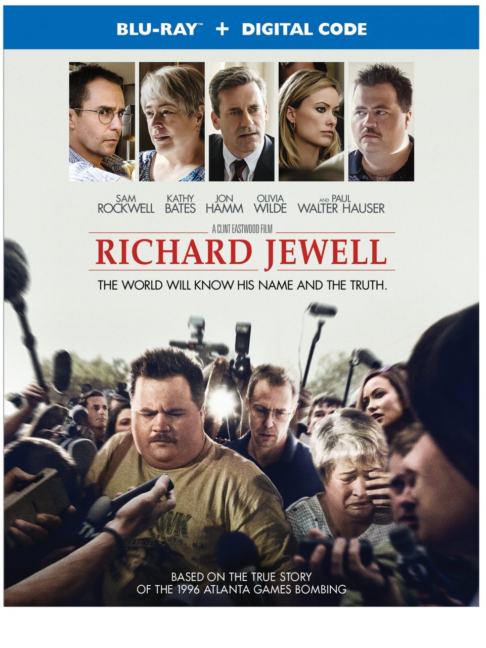 Richard Jewell Blu-Ray Combo Pack cover (Warner Bros. Home Entertainment)
