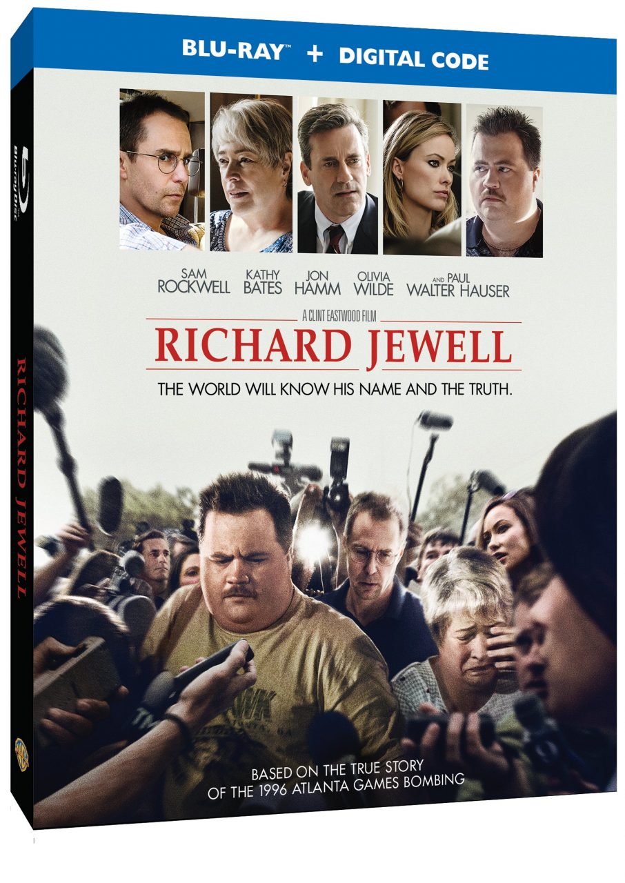 Richard Jewell Blu-Ray Combo Pack cover (Warner Bros. Home Entertainment)