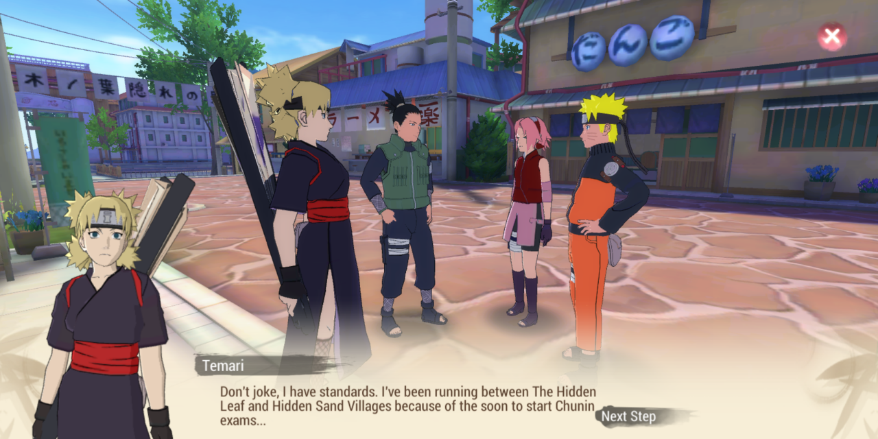 Naruto: Slugfest screencap (Mars Games)