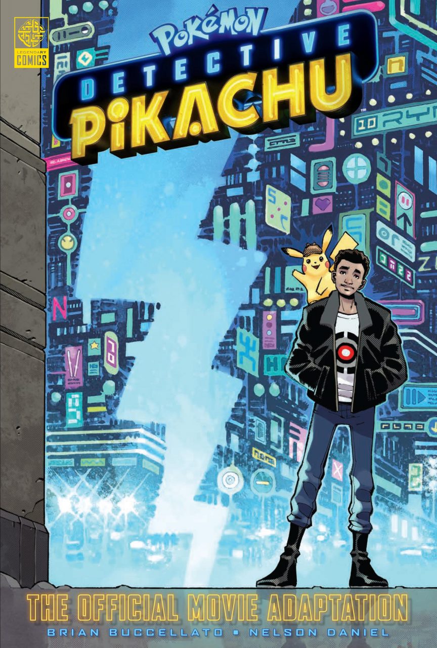 POKEMON Detective Pikachu cover (Legendary Comics)