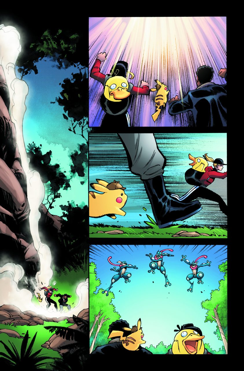 POKEMON Detective Pikachu sample (Legendary Comics)