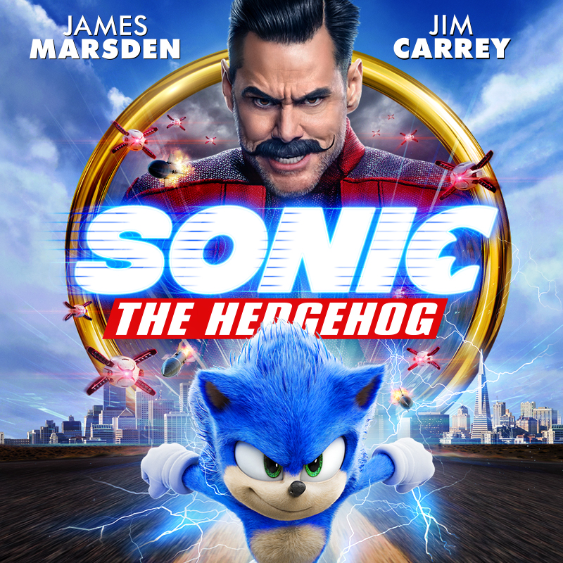 Sonic The Hedgehog art (Paramount Home Entertainment)